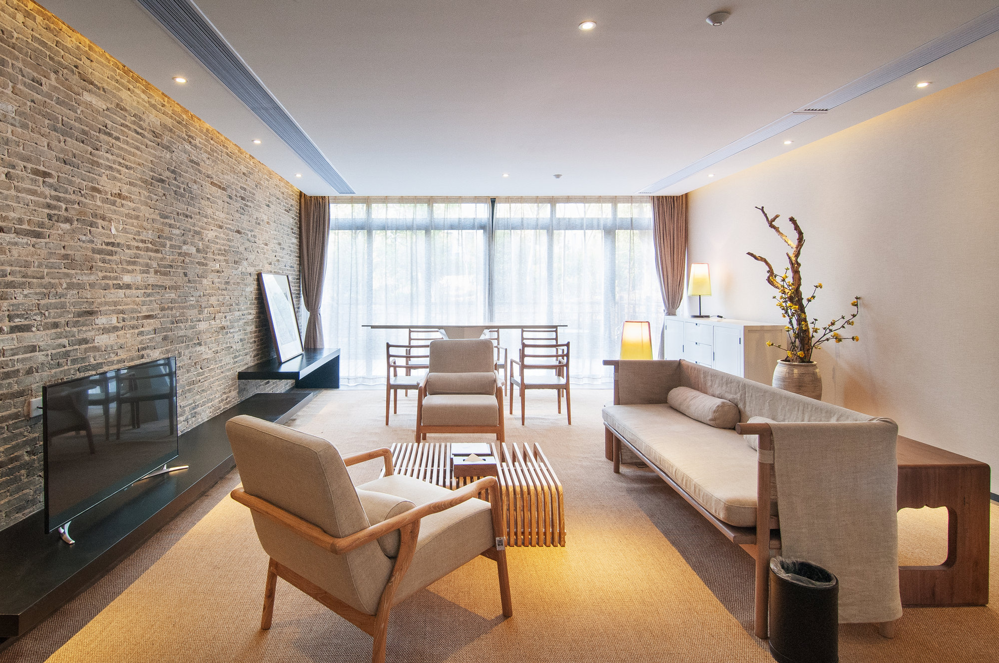 Design of Hideaway Taoyuan Collection Hotel Living Room