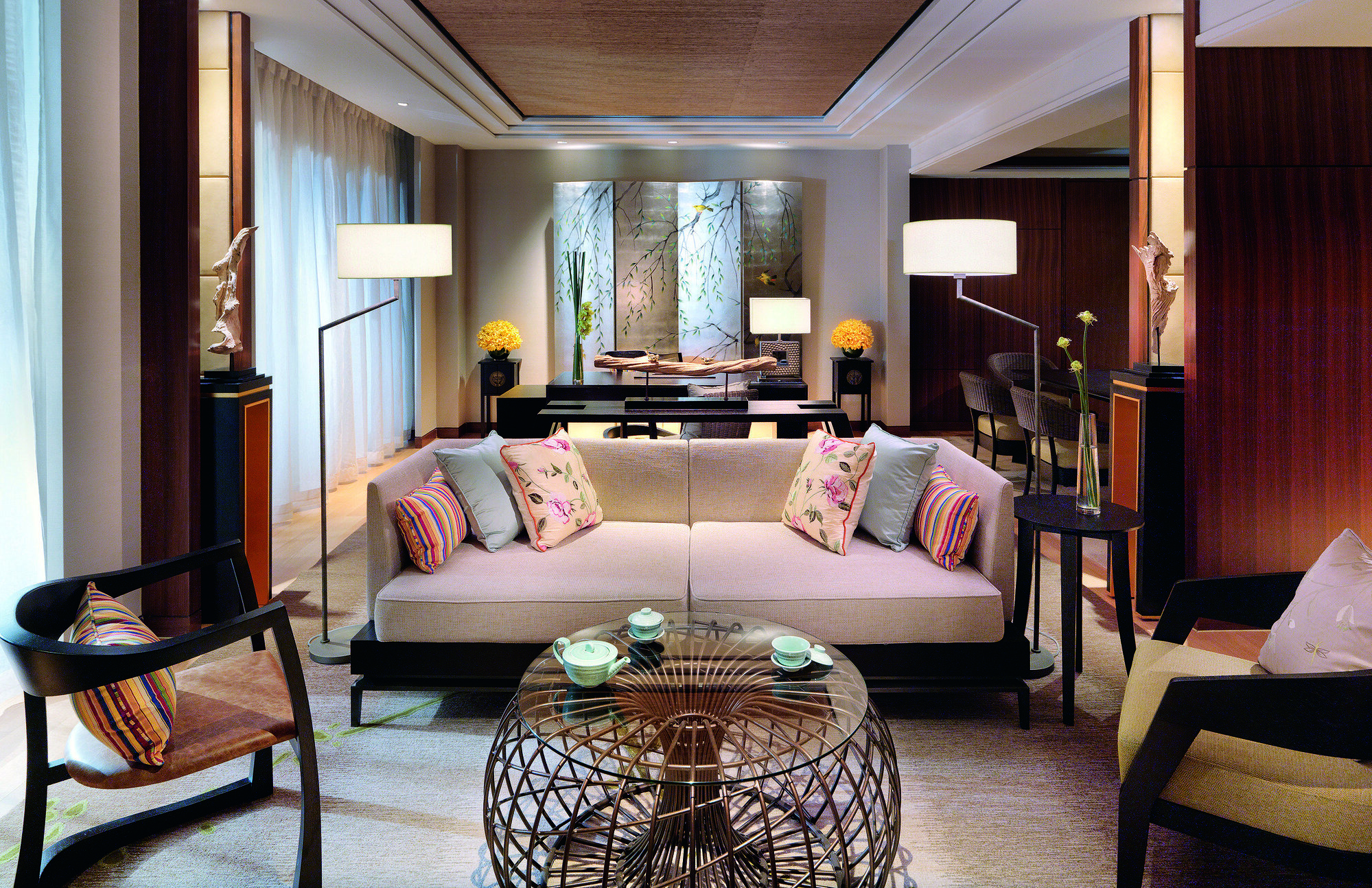 Design of Chongming Jinmao Hyatt Hotel Reception Room