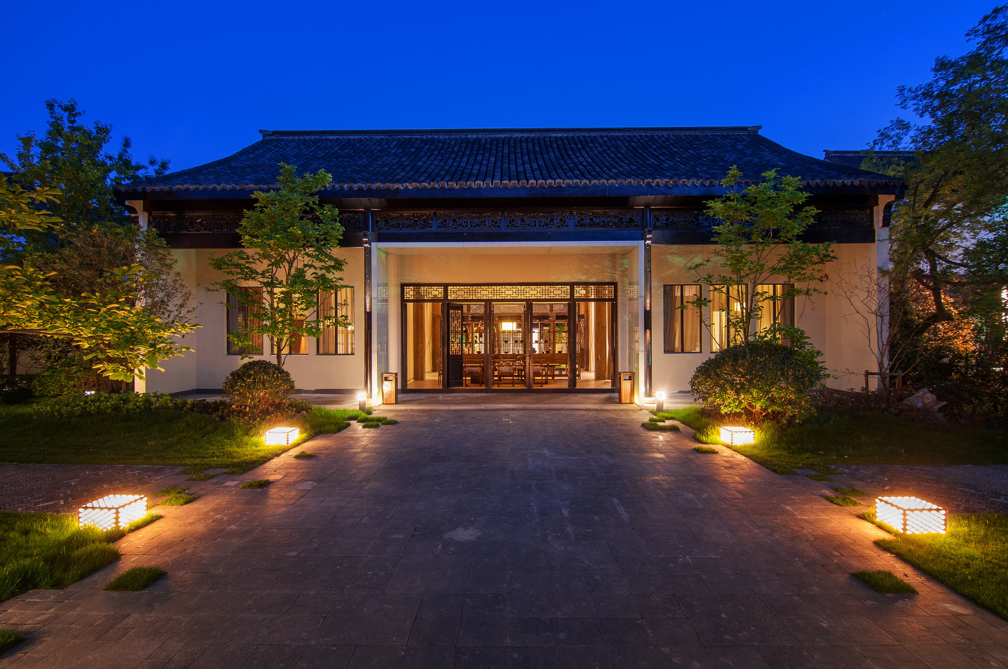 Design of Hideaway Taoyuan Collection Hotel Courtyard