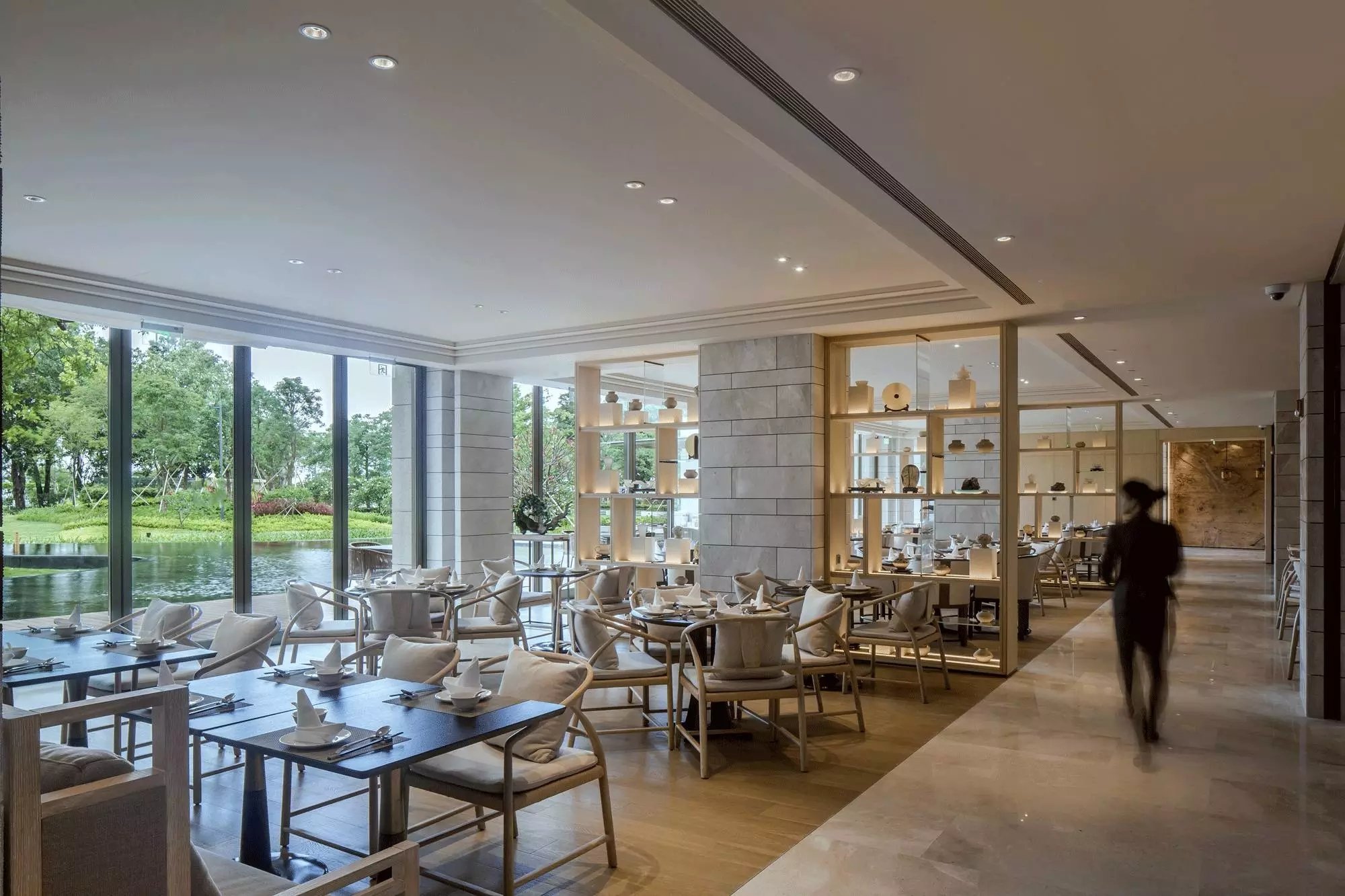 Design of Hilton South Sea Wing Hotel Restaurant