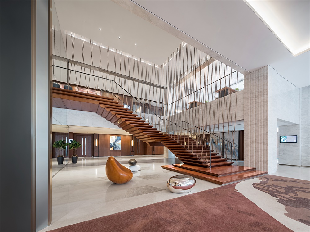 Star Hotel Design-Hyatt Regency Stairwell