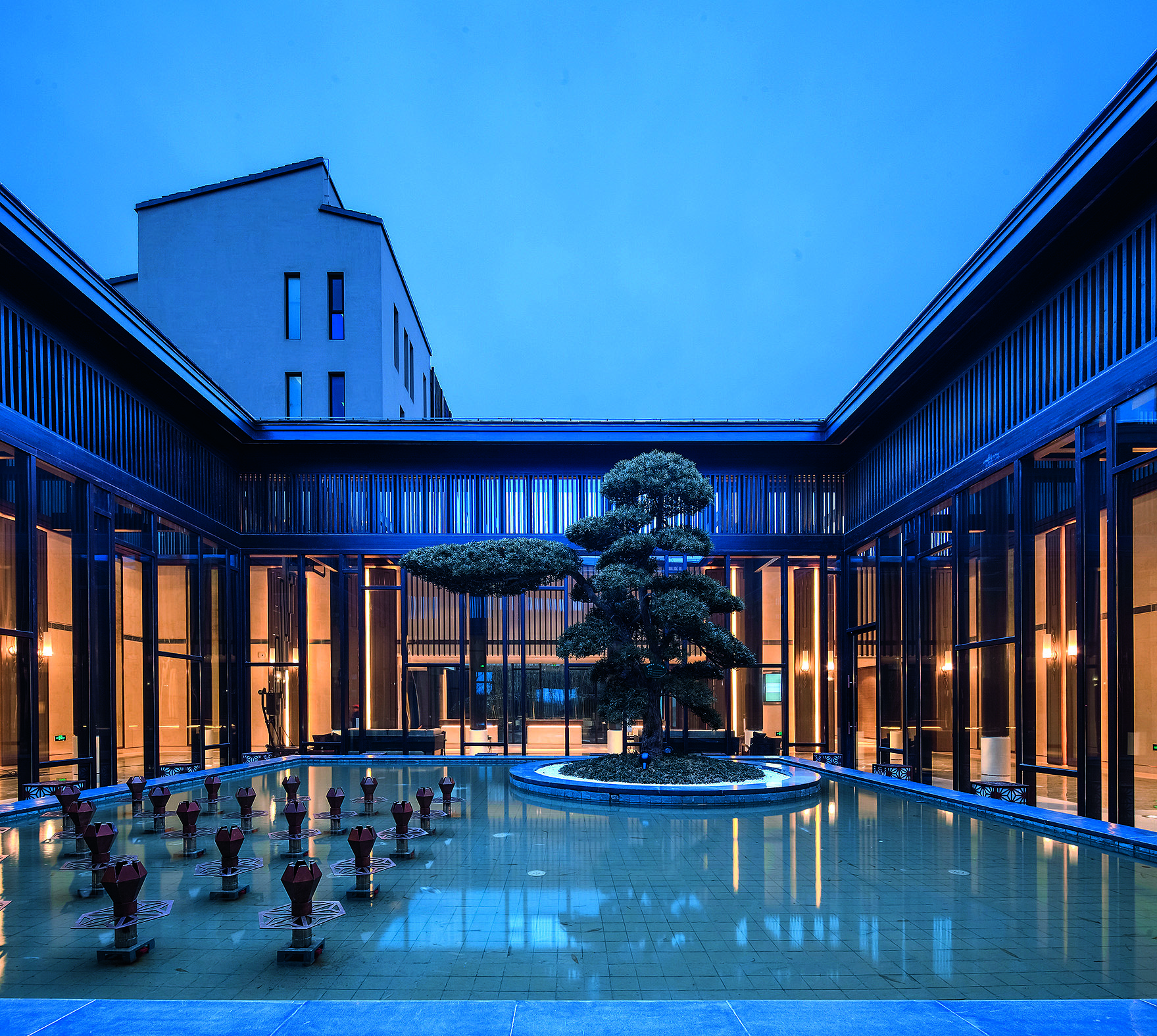 Design of Chongming Jinmao Hyatt Hotel Landscape