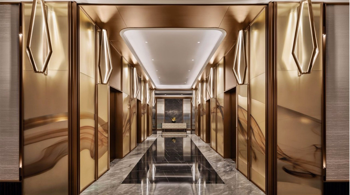 Star Hotel Design-Zhuhai Intercontinental Hotel-Elevator Hall 发送反馈 历史记录