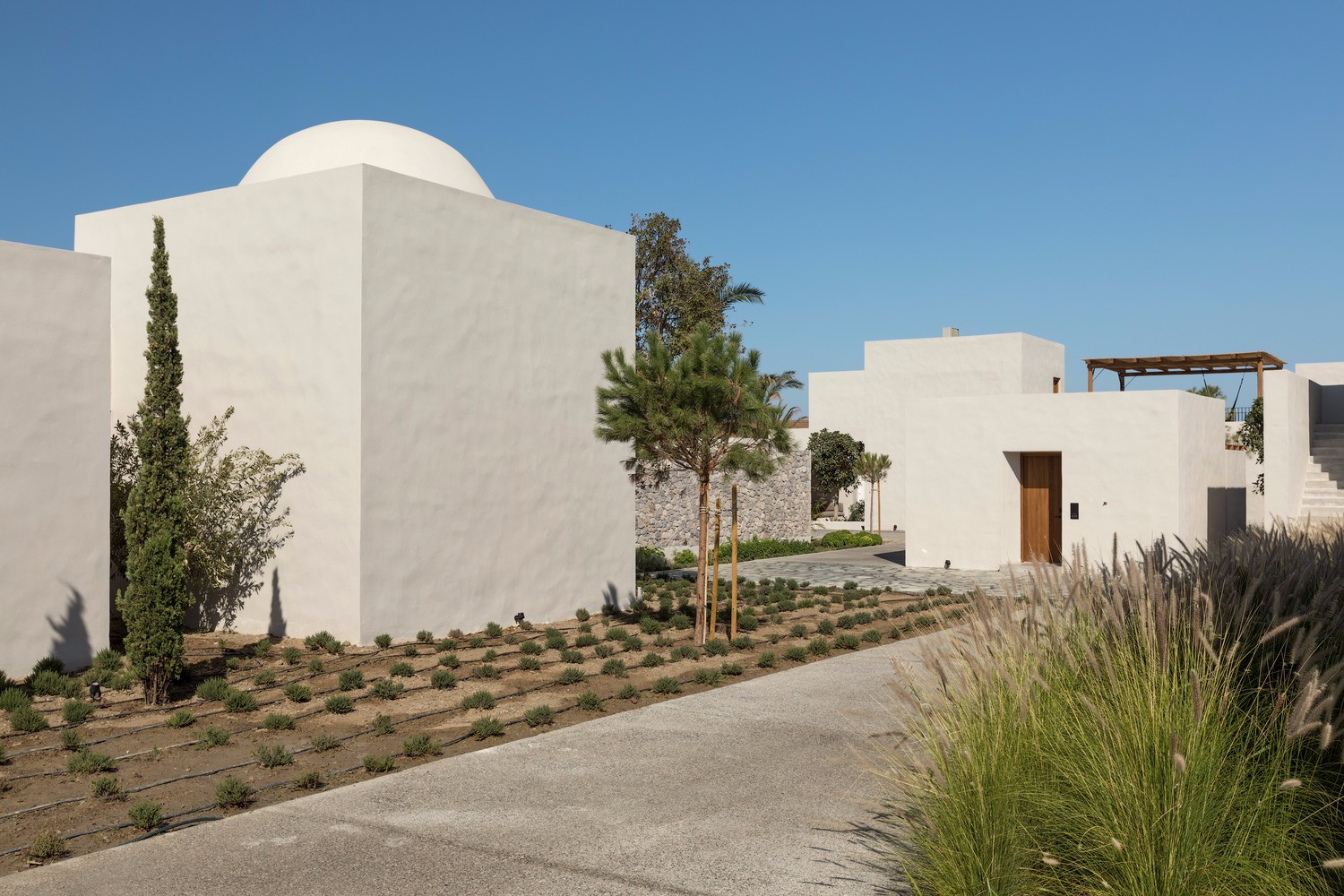 Coase Island Hotel, Greece_ Courtyard