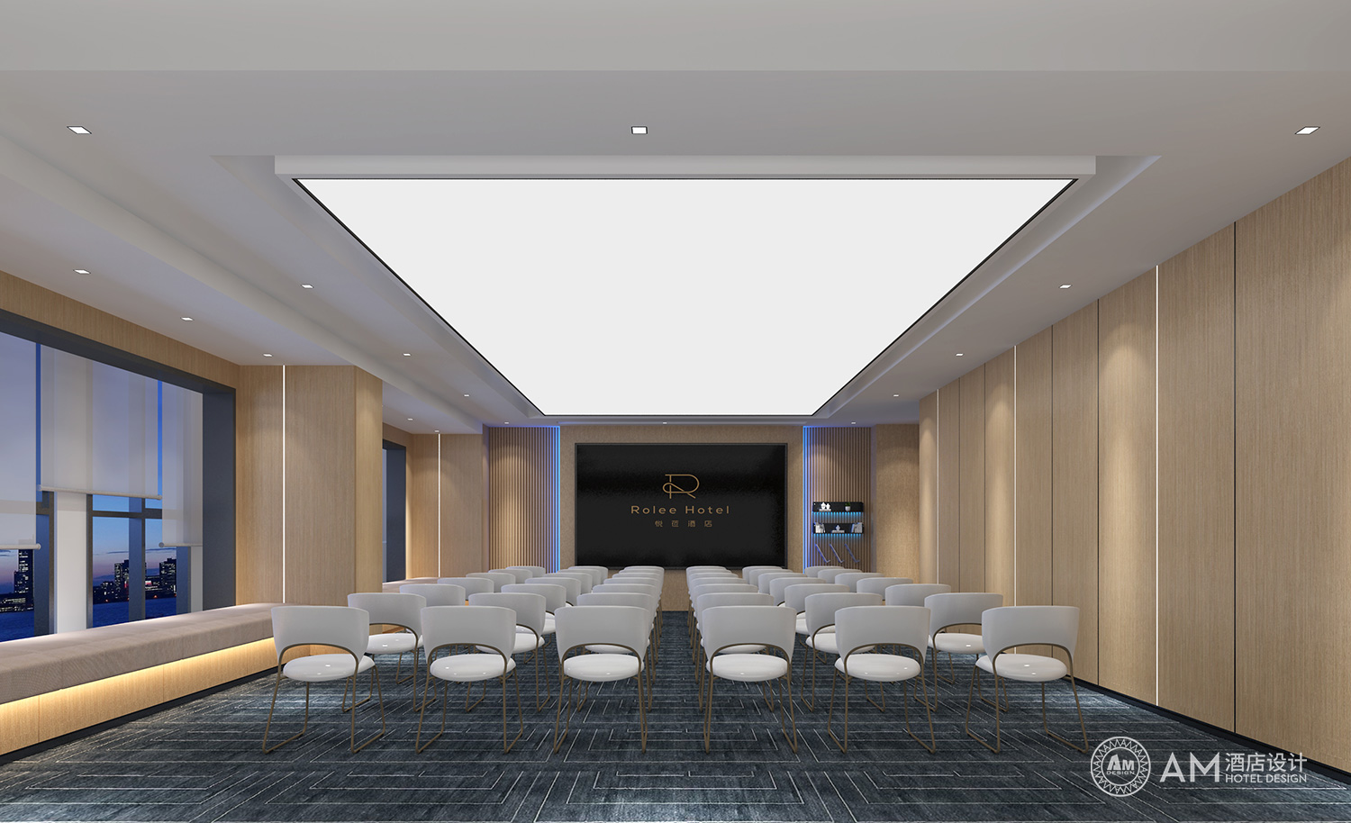 AM DESIGN | Design of design training room of Yueli Hotel