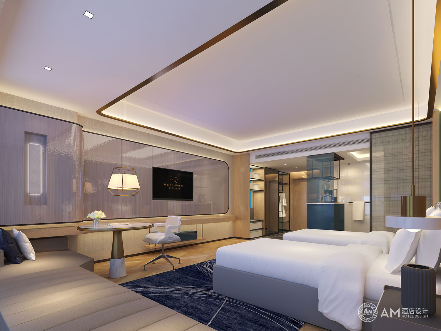 AM DESIGN | Yueli hotel design room design