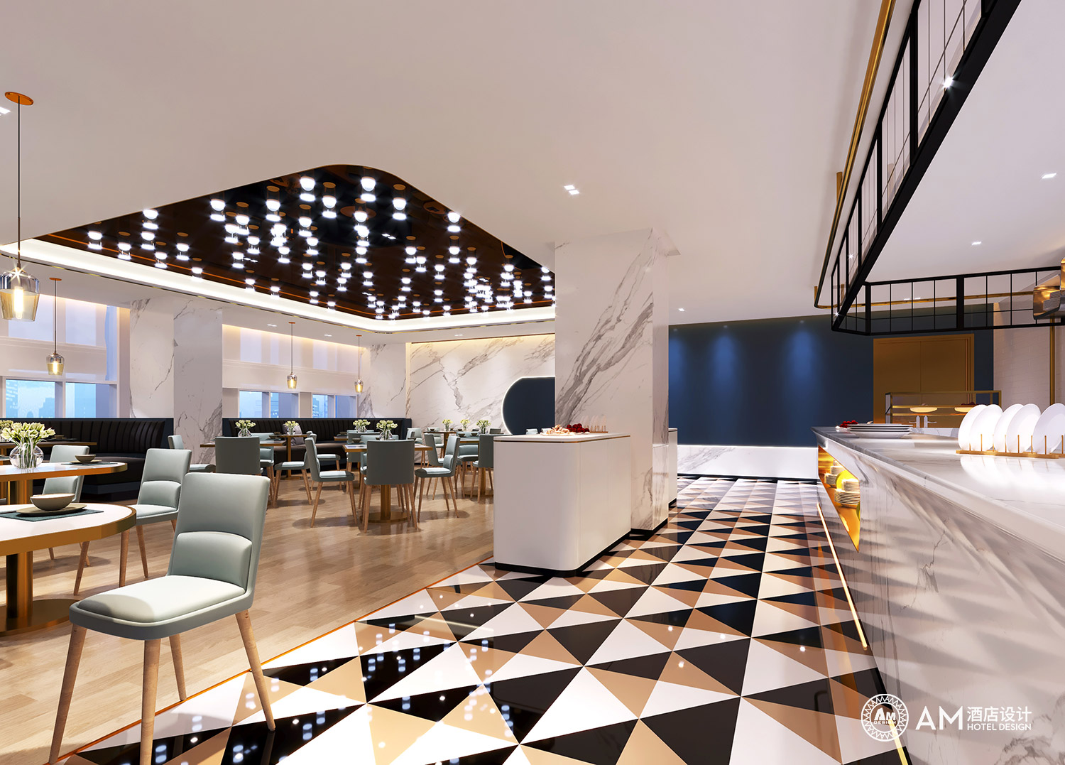 AM DESIGN | Yueli Hotel Design Restaurant Design