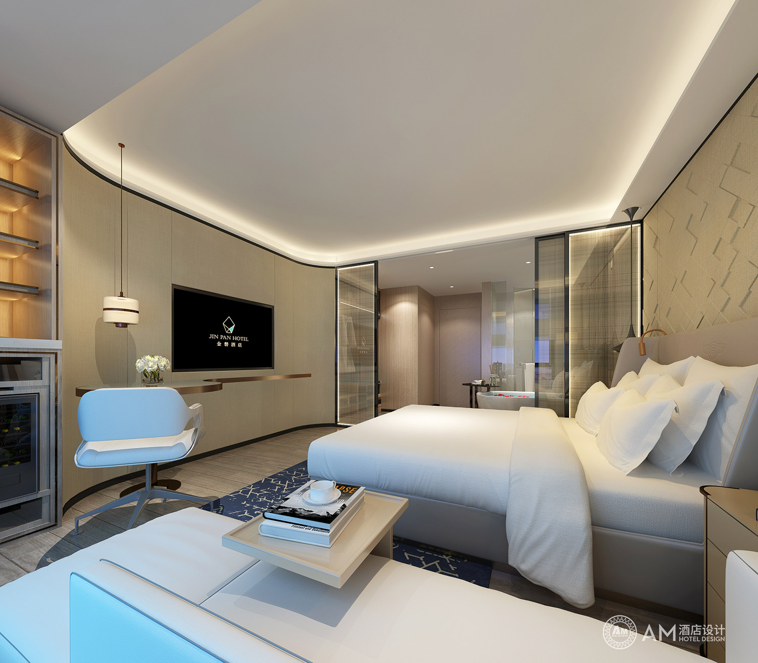 AM DESIGN | Guest room design of shanxi Jinpan Hotel