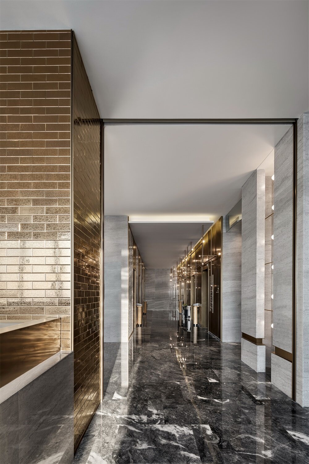 Corridor design of Westin Hotel