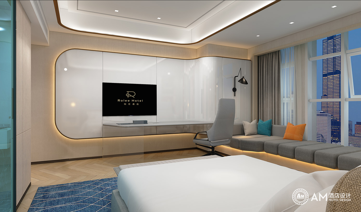 AM DESIGN | Room design of Yuelai Boutique Hotel