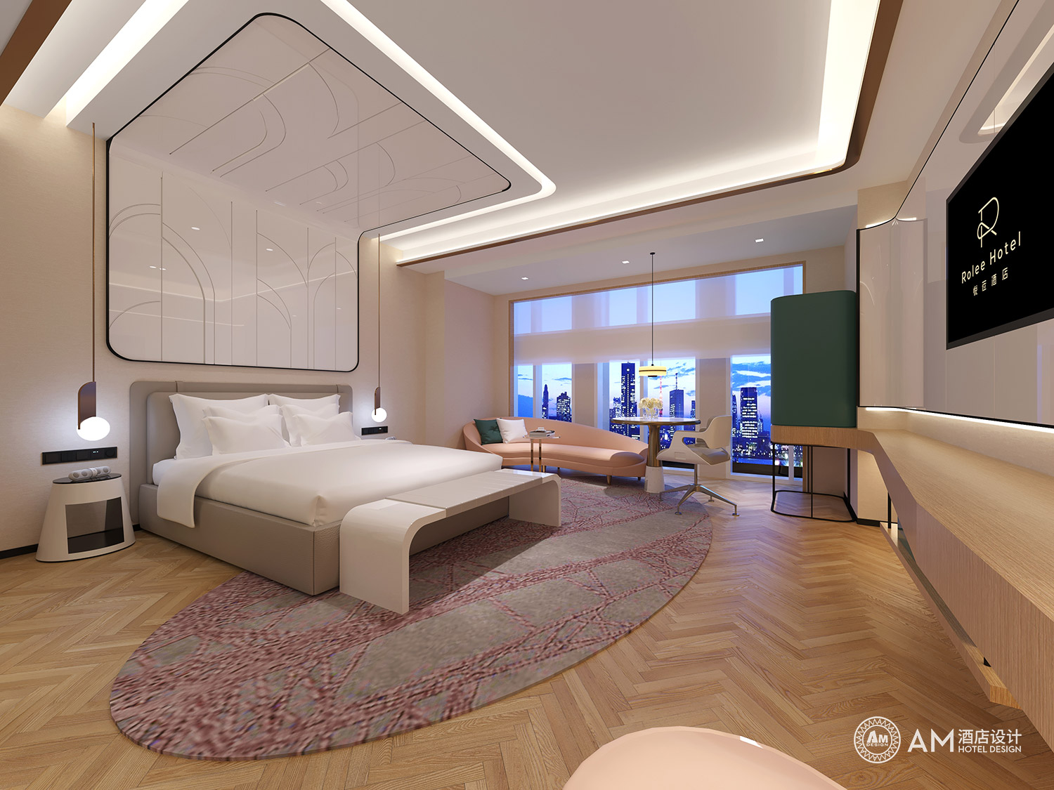 AM DESIGN | Xi'an Yuelai Boutique Hotel Guest Room Design