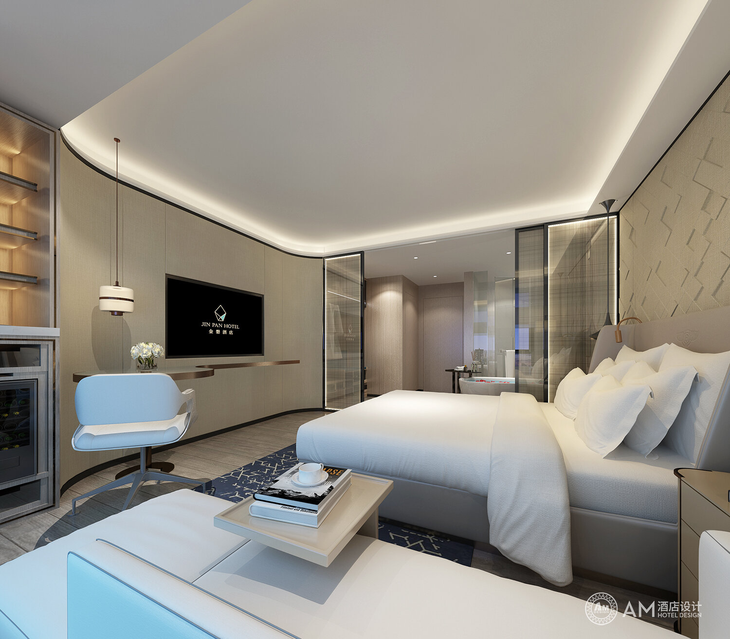 AM DESIGN | Jinpan Hotel Guest Room Design