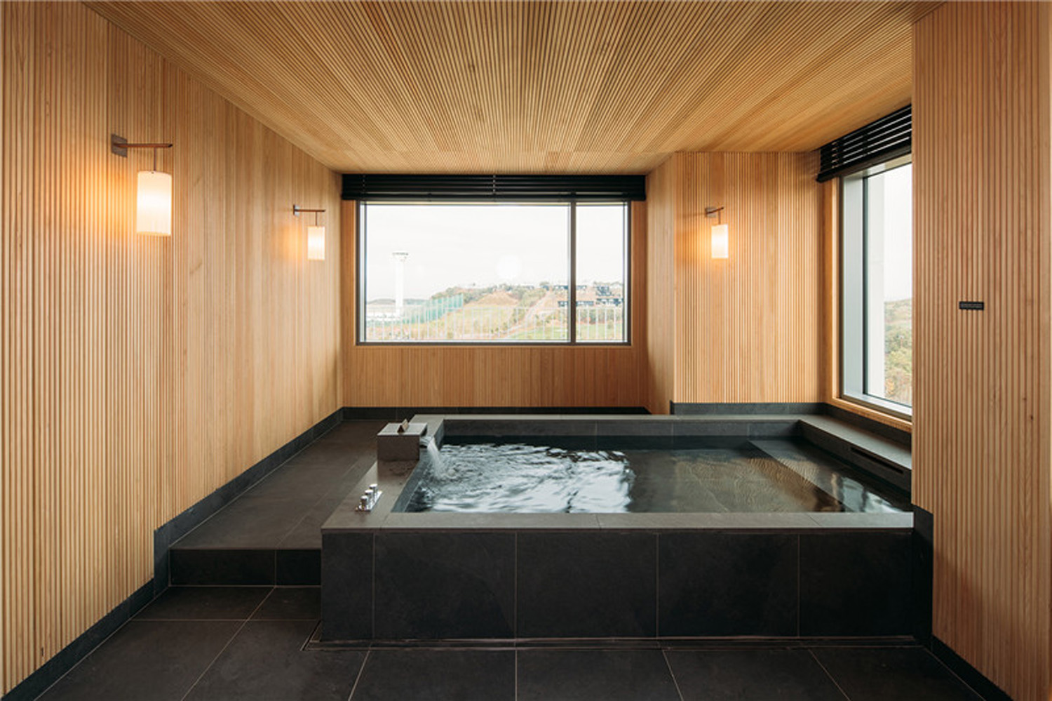 Hotel bath space design