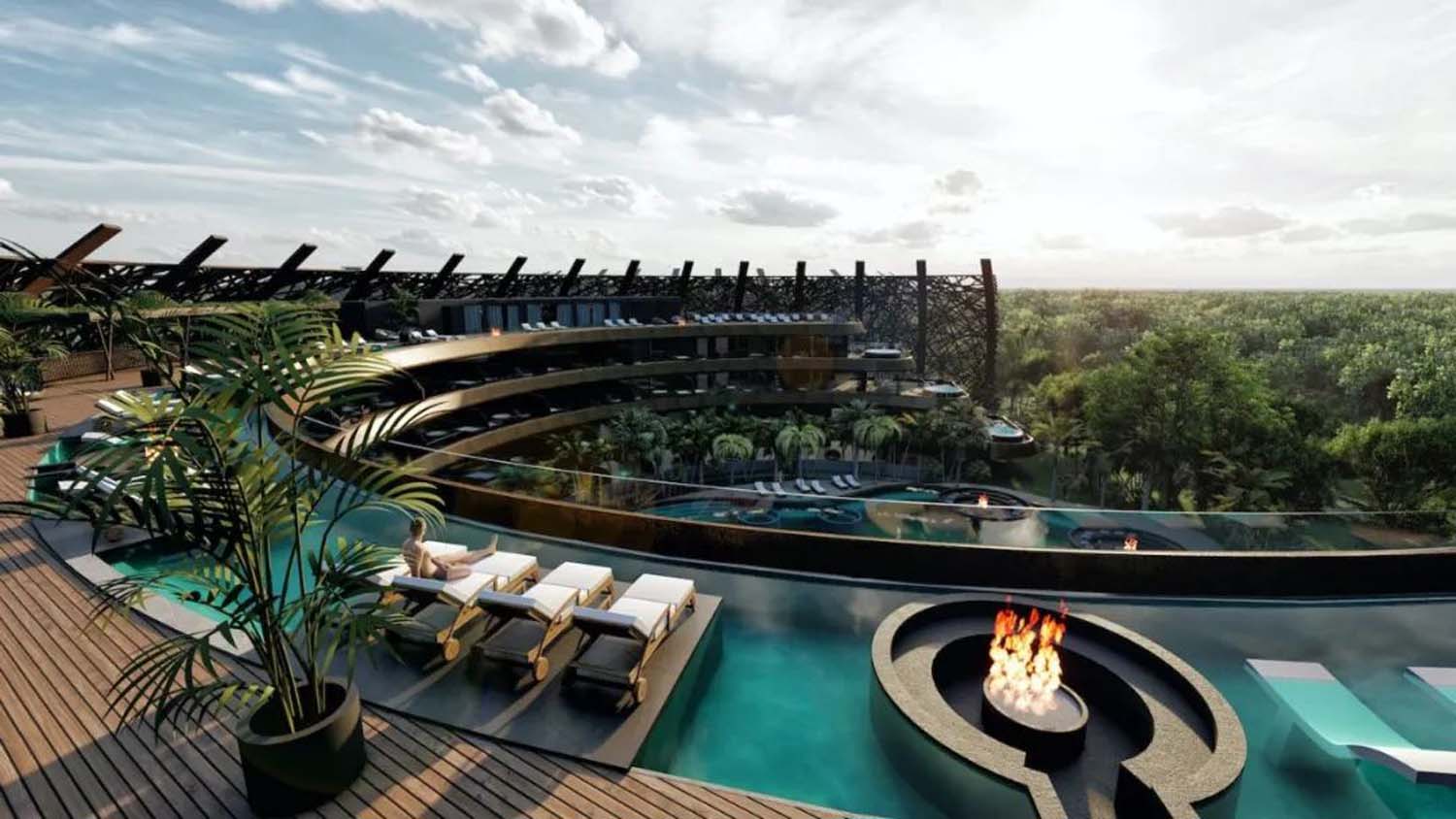 Architectural design of Resort Hotel