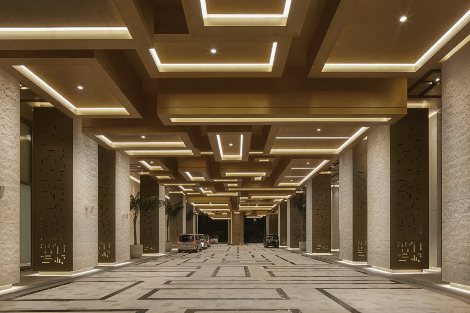 Hotel VIP entrance space design