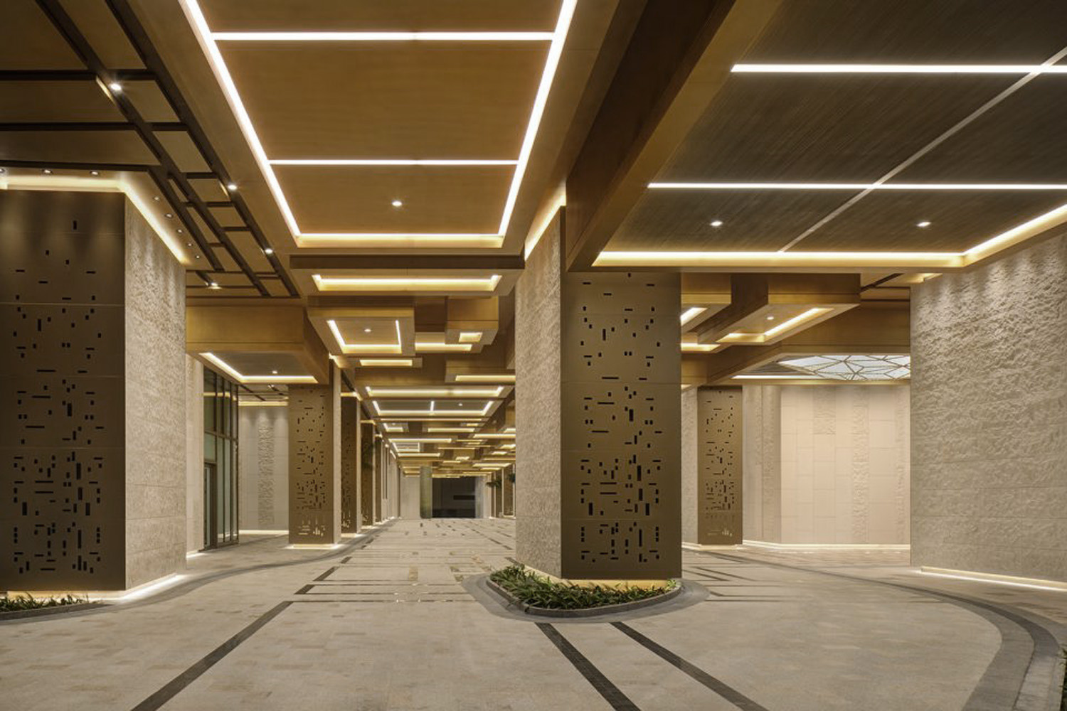 Space design of Hotel South Hall