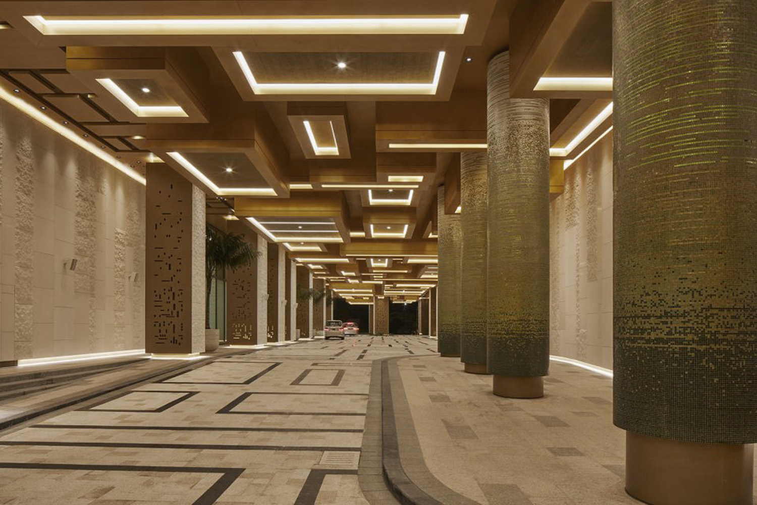 Space design of Hotel South Hall